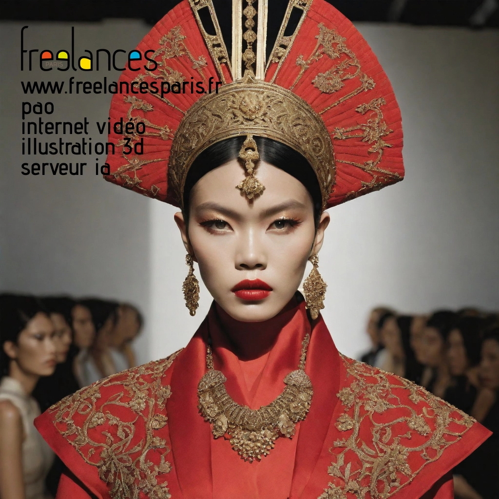 Pao mise en page internet vidéo illustration 3d serveur IA générative AI freelance paris studio de création magazines ldd2kbo0